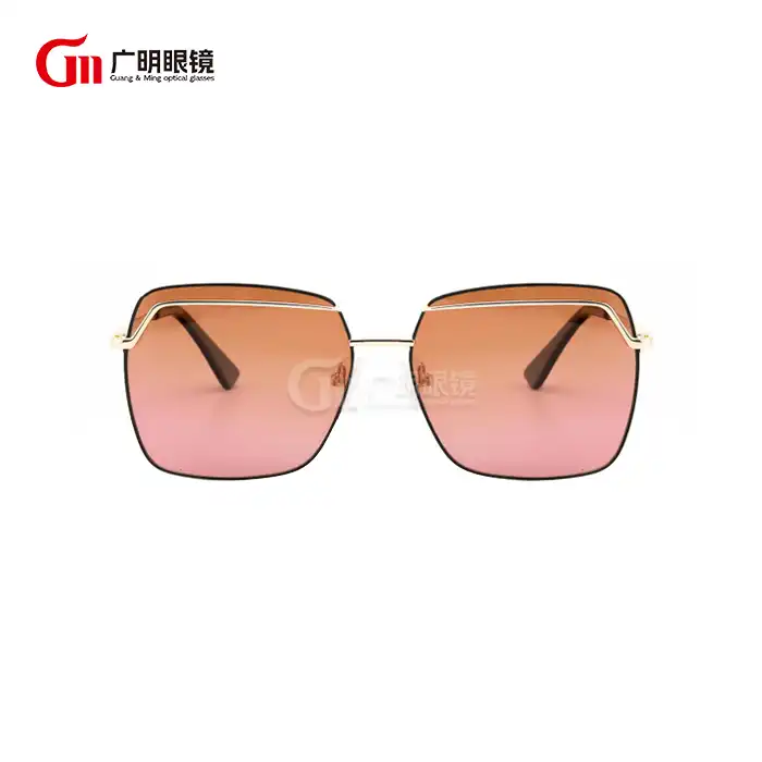 hexagonal flat sunglasses